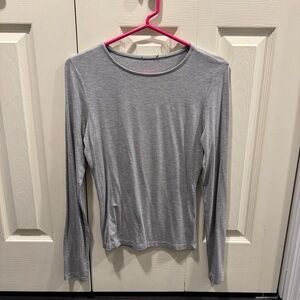White Fox Boutique Only For Tonight Long Sleeve Top Grey Marle NWOT, NEVER WORN!
